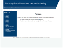 Tablet Screenshot of net.biolyt.dk